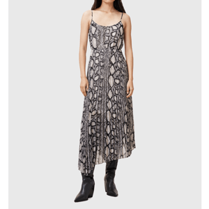 AllSaints Donatella 2 in 1 Midi Dress